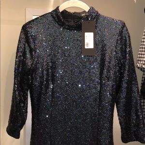 Navy Sequin dress